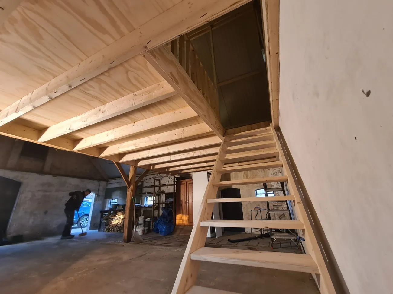 Dak schuur Hulshorst — project van Foppen Bouw